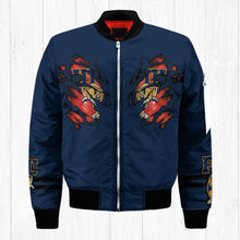 Load image into Gallery viewer, FIU Panthers NCAA Claws Bomber Jacket Apparel Gift For Fans L0411-187