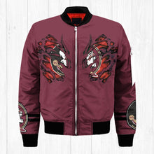 Load image into Gallery viewer, Florida State Seminoles NCAA Claws Bomber Jacket Apparel Gift For Fans L0411-210