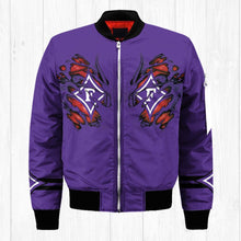 Load image into Gallery viewer, Furman Paladins NCAA Claws Bomber Jacket Apparel Gift For Fans L0411-181