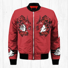Load image into Gallery viewer, Gardner-Webb Runnin' Bulldogs NCAA Claws Bomber Jacket Apparel Gift For Fans L0411-180