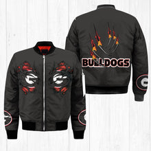 Load image into Gallery viewer, Georgia Bulldogs NCAA Claws Bomber Jacket Apparel Gift For Fans L0411-178