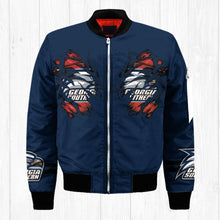 Load image into Gallery viewer, Georgia Southern Eagles NCAA Claws Bomber Jacket Apparel Gift For Fans L0411-177