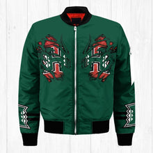 Load image into Gallery viewer, Hawaii Rainbow Warriors NCAA Claws Bomber Jacket Apparel Gift For Fans L0411-171