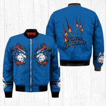 Load image into Gallery viewer, Houston Baptist Huskies NCAA Claws Bomber Jacket Apparel Gift For Fans L0411-169