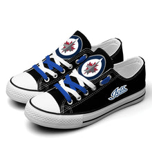 Load image into Gallery viewer, NHL Winnipeg Jets Low Top Canvas Shoes Gift For Fans H3010