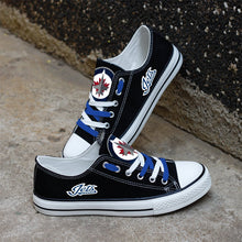 Load image into Gallery viewer, NHL Winnipeg Jets Low Top Canvas Shoes Gift For Fans H3010