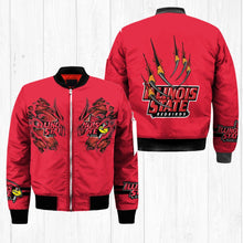 Load image into Gallery viewer, Illinois State Redbirds NCAA Claws Bomber Jacket Apparel Gift For Fans L0411-163
