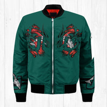 Load image into Gallery viewer, Jacksonville Dolphins NCAA Claws Bomber Jacket Apparel Gift For Fans L0411-157