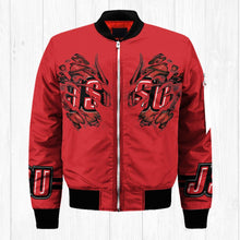 Load image into Gallery viewer, Jacksonville State Gamecocks NCAA Claws Bomber Jacket Apparel Gift For Fans L0411-156