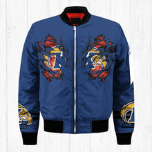 Load image into Gallery viewer, Kent State Golden Flashes NCAA Claws Bomber Jacket Apparel Gift For Fans L0411-151