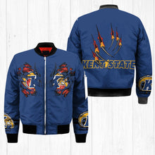 Load image into Gallery viewer, Kent State Golden Flashes NCAA Claws Bomber Jacket Apparel Gift For Fans L0411-151