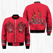 Load image into Gallery viewer, Lamar Cardinals NCAA Claws Bomber Jacket Apparel Gift For Fans L0411-148