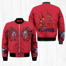 Load image into Gallery viewer, Liberty Flames NCAA Claws Bomber Jacket Apparel Gift For Fans L0411-146