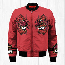 Load image into Gallery viewer, Louisiana-Monroe Warhawks NCAA Claws Bomber Jacket Apparel Gift For Fans L0411-143