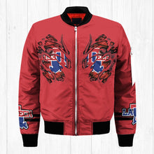 Load image into Gallery viewer, Louisiana Tech Bulldogs NCAA Claws Bomber Jacket Apparel Gift For Fans L0411-144