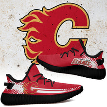 Load image into Gallery viewer, Calgary Flames NHL Sport Teams Like Yeezy Boost Shoes T10911 04