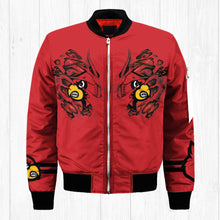 Load image into Gallery viewer, Louisville Cardinals NCAA Claws Bomber Jacket Apparel Gift For Fans L0411-142