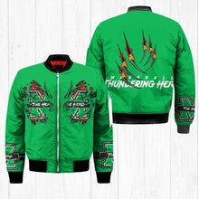 Load image into Gallery viewer, Marshall Thundering Herd NCAA Claws Bomber Jacket Apparel Gift For Fans L0411-138