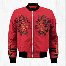 Load image into Gallery viewer, Maryland Terrapins NCAA Claws Bomber Jacket Apparel Gift For Fans L0411-137