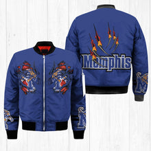 Load image into Gallery viewer, Memphis Tigers NCAA Claws Bomber Jacket Apparel Gift For Fans L0411-135