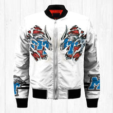 Load image into Gallery viewer, Middle Tennessee Blue Raiders NCAA Claws Bomber Jacket Apparel Gift For Fans L0411-129