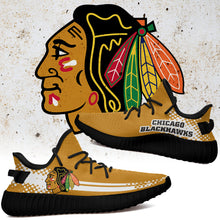 Load image into Gallery viewer, Chicago Blackhawks NHL Sport Teams Like Yeezy Boost Shoes T10911 02