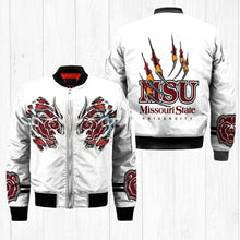 Load image into Gallery viewer, Missouri State Bears NCAA Claws Bomber Jacket Apparel Gift For Fans L0411-125