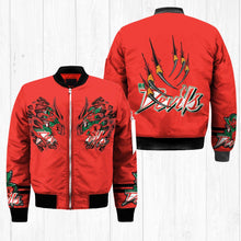Load image into Gallery viewer, Mississippi Valley State Delta Devils NCAA Claws Bomber Jacket Apparel Gift For Fans L0411-126