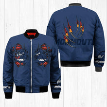 Load image into Gallery viewer, Monmouth Hawks NCAA Claws Bomber Jacket Apparel Gift For Fans L0411-123