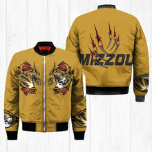 Load image into Gallery viewer, Missouri Tigers NCAA Claws Bomber Jacket Apparel Gift For Fans L0411-124