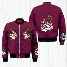 Load image into Gallery viewer, Montana Grizzlies NCAA Claws Bomber Jacket Apparel Gift For Fans L0411-122