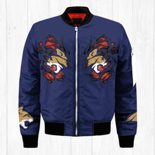 Load image into Gallery viewer, Montana State Bobcats NCAA Claws Bomber Jacket Apparel Gift For Fans L0411-121