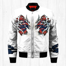 Load image into Gallery viewer, Nevada Wolf Pack NCAA Claws Bomber Jacket Apparel Gift For Fans L0411-113