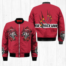 Load image into Gallery viewer, New Mexico Lobos NCAA Claws Bomber Jacket Apparel Gift For Fans L0411-112
