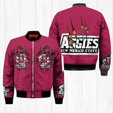 Load image into Gallery viewer, New Mexico State Aggies NCAA Claws Bomber Jacket Apparel Gift For Fans L0411-111