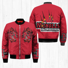 Load image into Gallery viewer, Nicholls State Colonels NCAA Claws Bomber Jacket Apparel Gift For Fans L0411-110