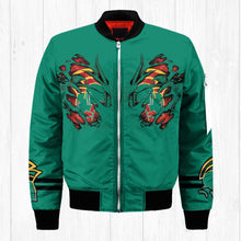 Load image into Gallery viewer, Norfolk State Spartans NCAA Claws Bomber Jacket Apparel Gift For Fans L0411-109