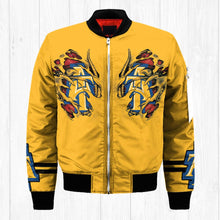 Load image into Gallery viewer, North Carolina A&amp;T Aggies NCAA Claws Bomber Jacket Apparel Gift For Fans L0411-108