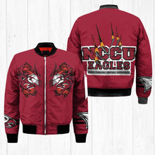 Load image into Gallery viewer, North Carolina Central Eagles NCAA Claws Bomber Jacket Apparel Gift For Fans L0411-107
