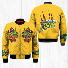 Load image into Gallery viewer, North Dakota State Bison NCAA Claws Bomber Jacket Apparel Gift For Fans L0411-104
