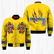 Load image into Gallery viewer, Northern Arizona Lumberjacks NCAA Claws Bomber Jacket Apparel Gift For Fans L0411-102