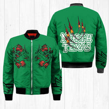 Load image into Gallery viewer, North Texas Mean Green NCAA Claws Bomber Jacket Apparel Gift For Fans L0411-103