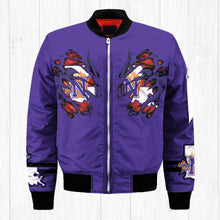 Load image into Gallery viewer, Northwestern State Demons NCAA Claws Bomber Jacket Apparel Gift For Fans L0411-99