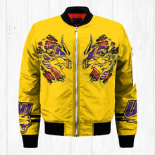Load image into Gallery viewer, Northern Iowa Panthers NCAA Claws Bomber Jacket Apparel Gift For Fans L0411-100