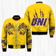 Load image into Gallery viewer, Northern Iowa Panthers NCAA Claws Bomber Jacket Apparel Gift For Fans L0411-100