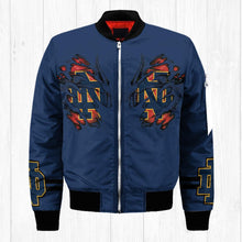 Load image into Gallery viewer, Notre Dame Fighting Irish NCAA Claws Bomber Jacket Apparel Gift For Fans L0411-97