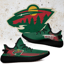 Load image into Gallery viewer, Minnesota Wild NHL Sport Teams Like Yeezy Boost Shoes T10911 25