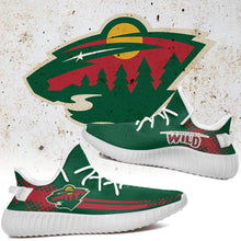 Load image into Gallery viewer, Minnesota Wild NHL Sport Teams Like Yeezy Boost Shoes T10911 25