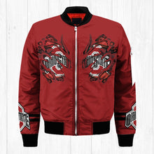 Load image into Gallery viewer, Ohio State Buckeyes NCAA Claws Bomber Jacket Apparel Gift For Fans L0411-95