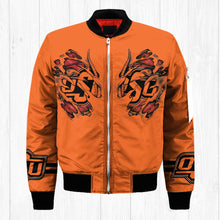 Load image into Gallery viewer, Oklahoma State University Athletics NCAA Claws Bomber Jacket Apparel Gift For Fans L0411-93